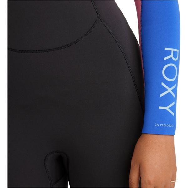 2026 Roxy Womens Prologue + 4/3mm Back Zip Wetsuit 26BW213516 -.. Cobalt